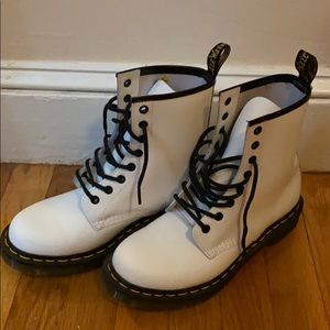 White doc martens
